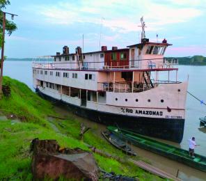 Aboard a riverboat deep in the heart of Peru’s flooded Amazon region, you’ll help to conserve river dolphins and monkeys, and protect the fragile South American wilderness.
