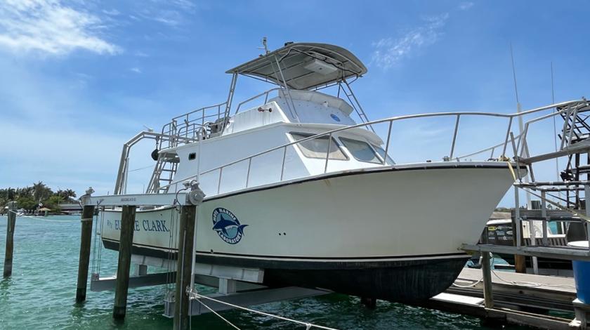 Earthwatch teams will conduct research on a research vessel known as the The Eugenie Clark, named after the Founding Director of Mote, also known worldwide as The Shark Lady